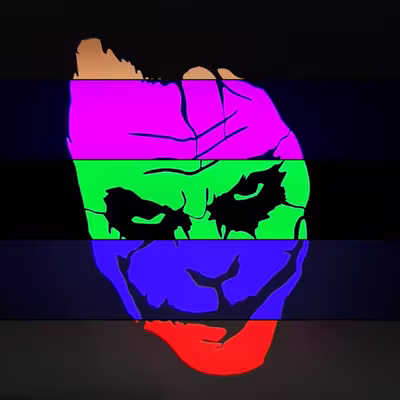 چراغ رومیزی مدل Dark knight