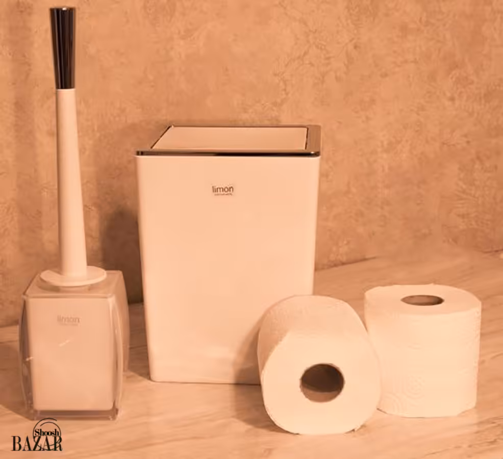 سطل و فرچه دو جداره مدل کلاسیک لیمون کد 1810