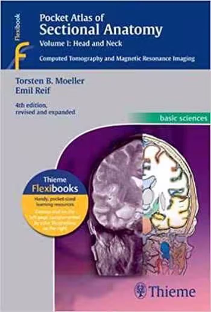 [PDF] دانلود کتاب Pocket Atlas Of Sectional Anatomy Vol. I, 4th ed, 2014