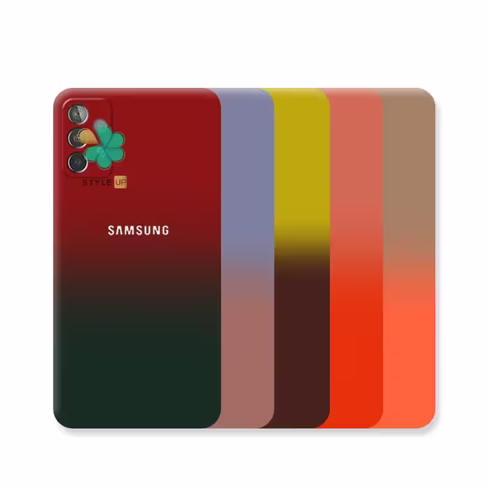 قاب سیلیکونی دو رنگ گوشی سامسونگ Samsung Galaxy A32 4G