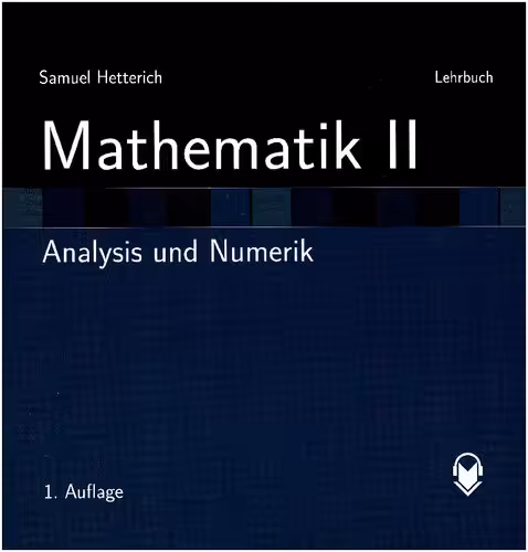 خرید و دانلود نسخه کامل کتاب LEHRBUCH - Mathematik II - Analysis und Numerik