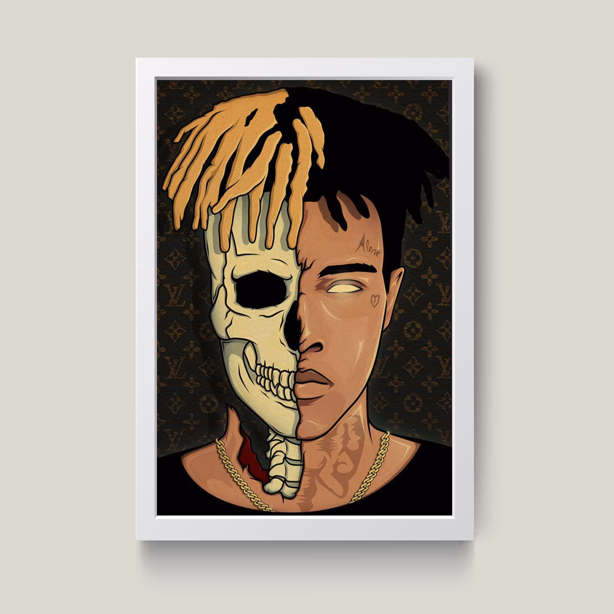 تابلو مدل تنتاسیون XxxTentacion کدm2691-w