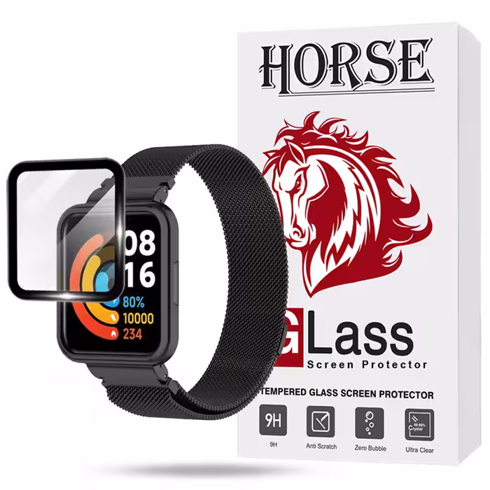 محافظ صفحه نمایش هورس مدل PMMH20 مناسب برای ساعت هوشمند شیائومی Redmi Watch 2 Lite | کالا برتری