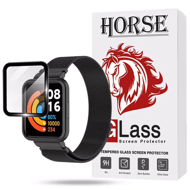 محافظ صفحه نمایش هورس مدل PMMH20 مناسب برای ساعت هوشمند شیائومی Redmi Watch 2 Lite | کالا برتری