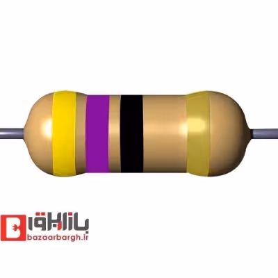 مقاومت 47 اهم 1/4 وات 5 درصد