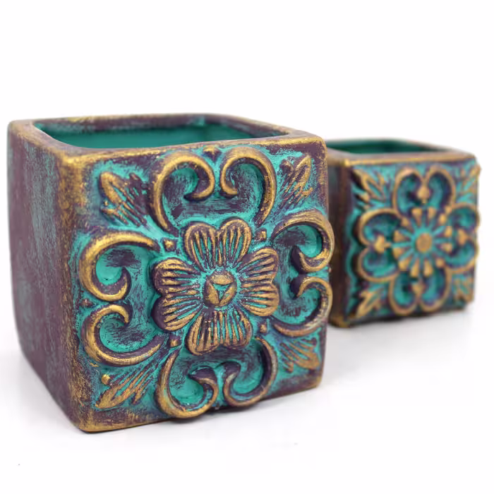 جامدادی رومیزی مدل cube مجموعه 2 عددی