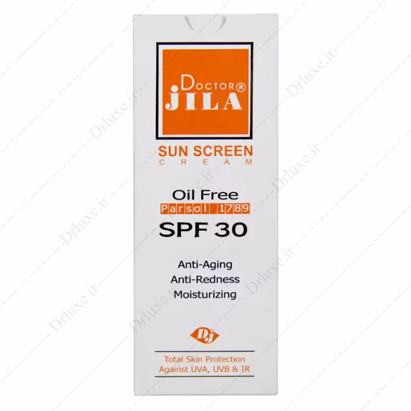 کرم ضد آفتاب SPF30 دکتر ژیلا فاقد چربی 65 گرم