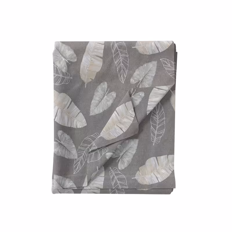 ملحفه مدل برگی یک نفره سایز 140×200سانتیمتر