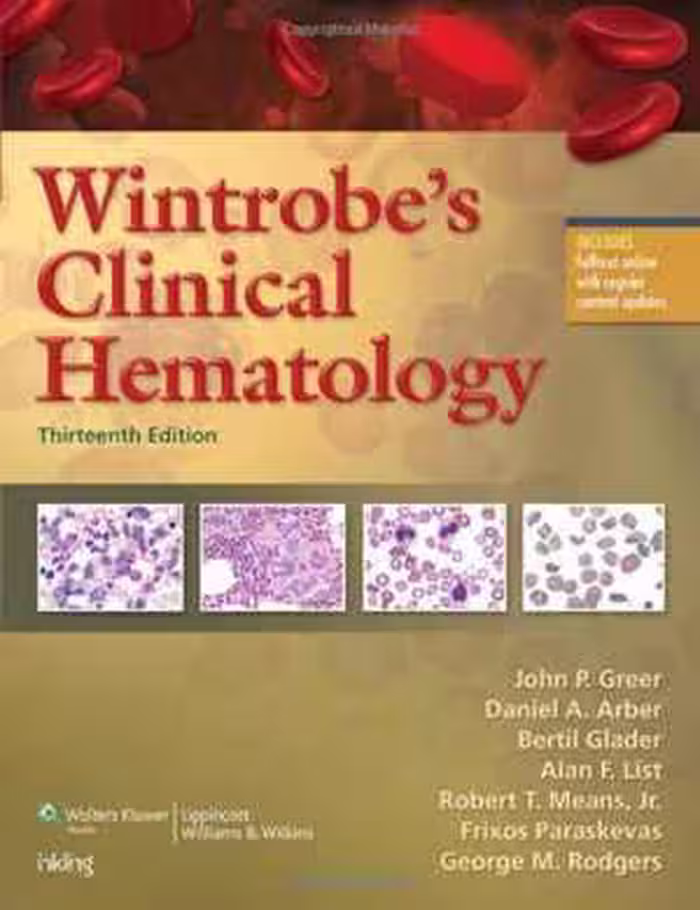 [PDF] دانلود کتاب Wintrobe's Clinical Hematology, 13th ed, 2013