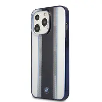 کاور بی ام دبلیو مدل Tire Stripe Blue Lines And Navy Edges Transparent مناسب برای گوشی موبایل اپل iPhone 13 Pro Max