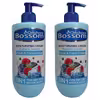 کرم آبرسان انشور بوسوم مدل blueberry حجم 500 میلی لیتر مجموعه 2 عددی