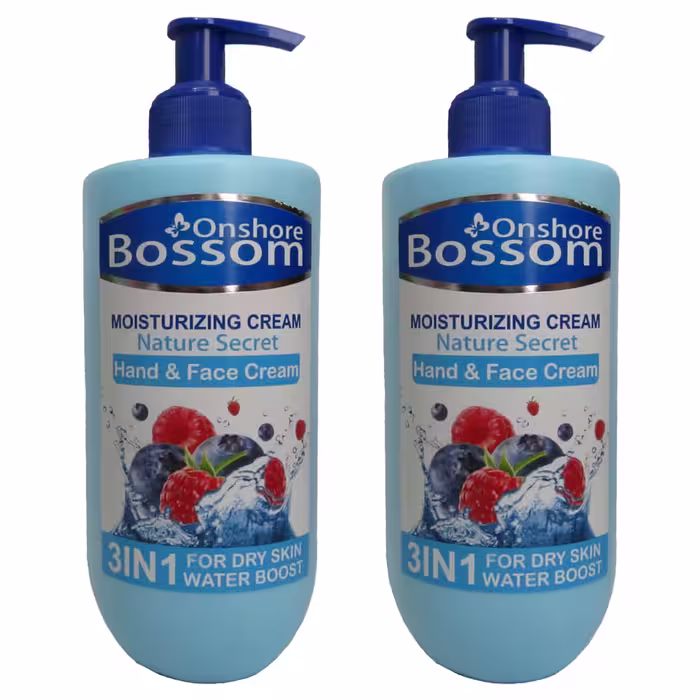 کرم آبرسان انشور بوسوم مدل blueberry حجم 500 میلی لیتر مجموعه 2 عددی
