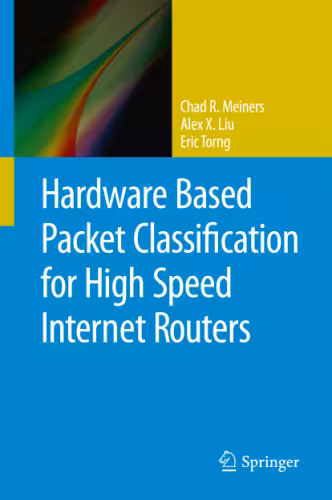 خرید و دانلود نسخه کامل کتاب Hardware Based Packet Classification for High Speed Internet Routers