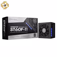 منبع تغذیه کامپیوتر سیلوراستون مدل Strider Titanium SST-ST60F-TI