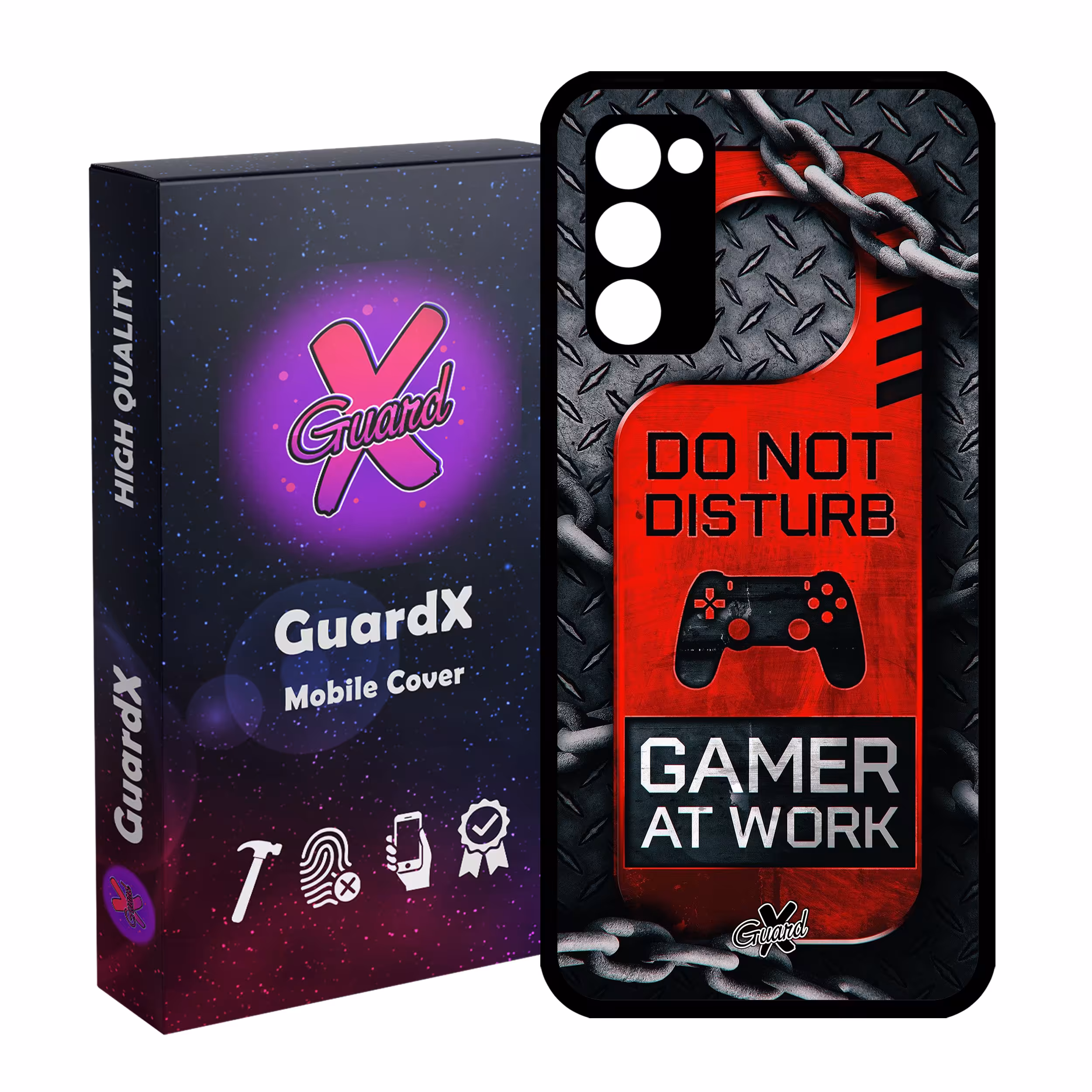 کاور گارد ایکس طرح Gamer مدل Glass10001 مناسب برای گوشی موبایل سامسونگ Galaxy S20 FE