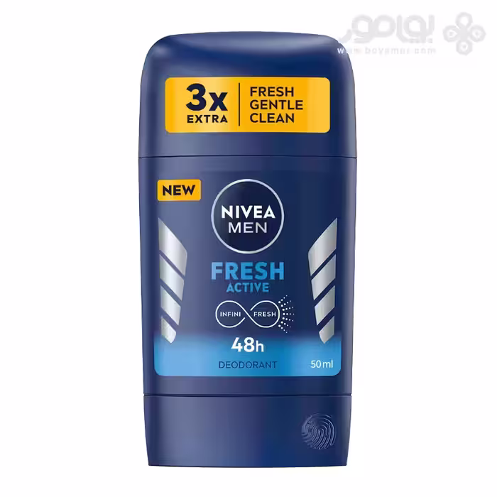 استیک دئودورانت مردانه نیوا مدل FRESH ACTIVE حجم 50 میل