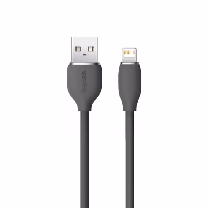 کابل لایتنینگ بیسوس Baseus CAGD000001 Silica طول 1.2 متر توان 2.4 آمپر