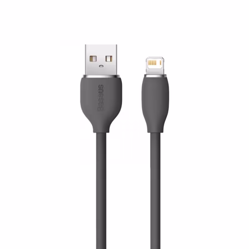 کابل لایتنینگ بیسوس Baseus CAGD000001 Silica طول 1.2 متر توان 2.4 آمپر