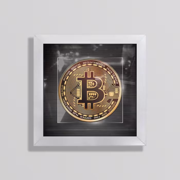 تابلو منوتو هوم طرح بیت کوین مدل 1Jm