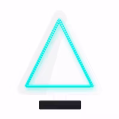 چراغ رومیزی مدل ریموت دار TRIANGLE-GL_TBL-GLASS