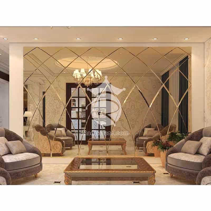 آینه دکوراتیو طرح آدرین