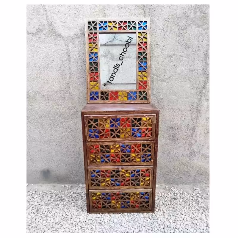 آینه کنسول گره چینی.