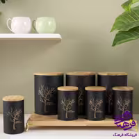 پاسماوري ارتيستون 8پارچه مشکي 86104