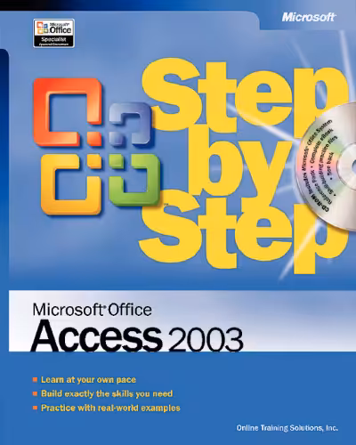 خرید و دانلود نسخه کامل کتاب Microsoft Office Access 2003 Step by Step (Step By Step (Microsoft))