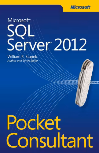 خرید و دانلود نسخه کامل کتاب Microsoft SQL Server 2012 pocket consultant