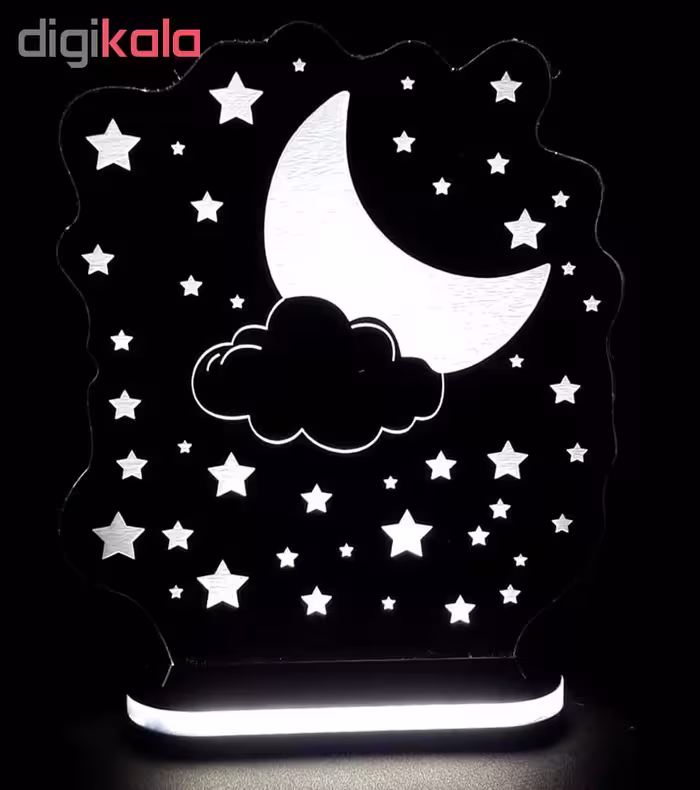 چراغ خواب طرح آسمان شب کد 1019