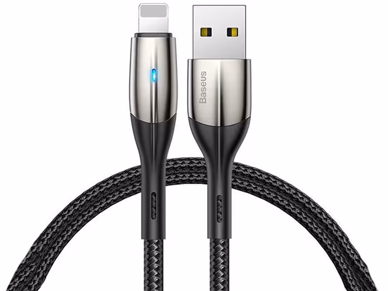کابل لایتنینگ بیسوس مدل  Horizontal Data Cable بطول 1 متر