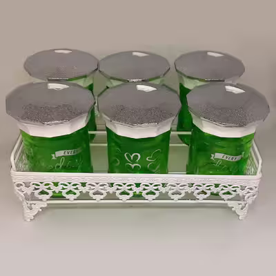 ست جا ادویه 6 پارچه مدل LOC-6003