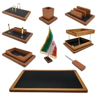 ست لوازم اداری رومیزی مدل AB مجموعه 9 عددی