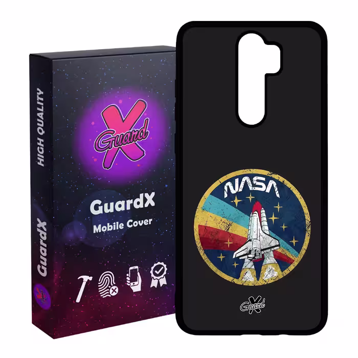 کاور گارد ایکس طرح Nasa مدل Glass10087 مناسب برای گوشی موبایل شیائومی Redmi 9 / 9 Prime