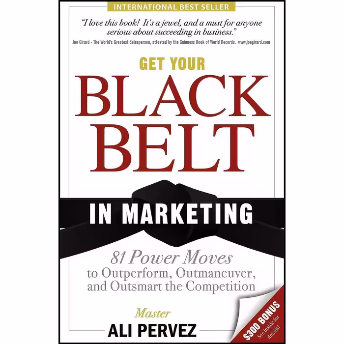 کتاب زبان اصلی Get Your Black Belt in Marketing اثر Ali Pervez