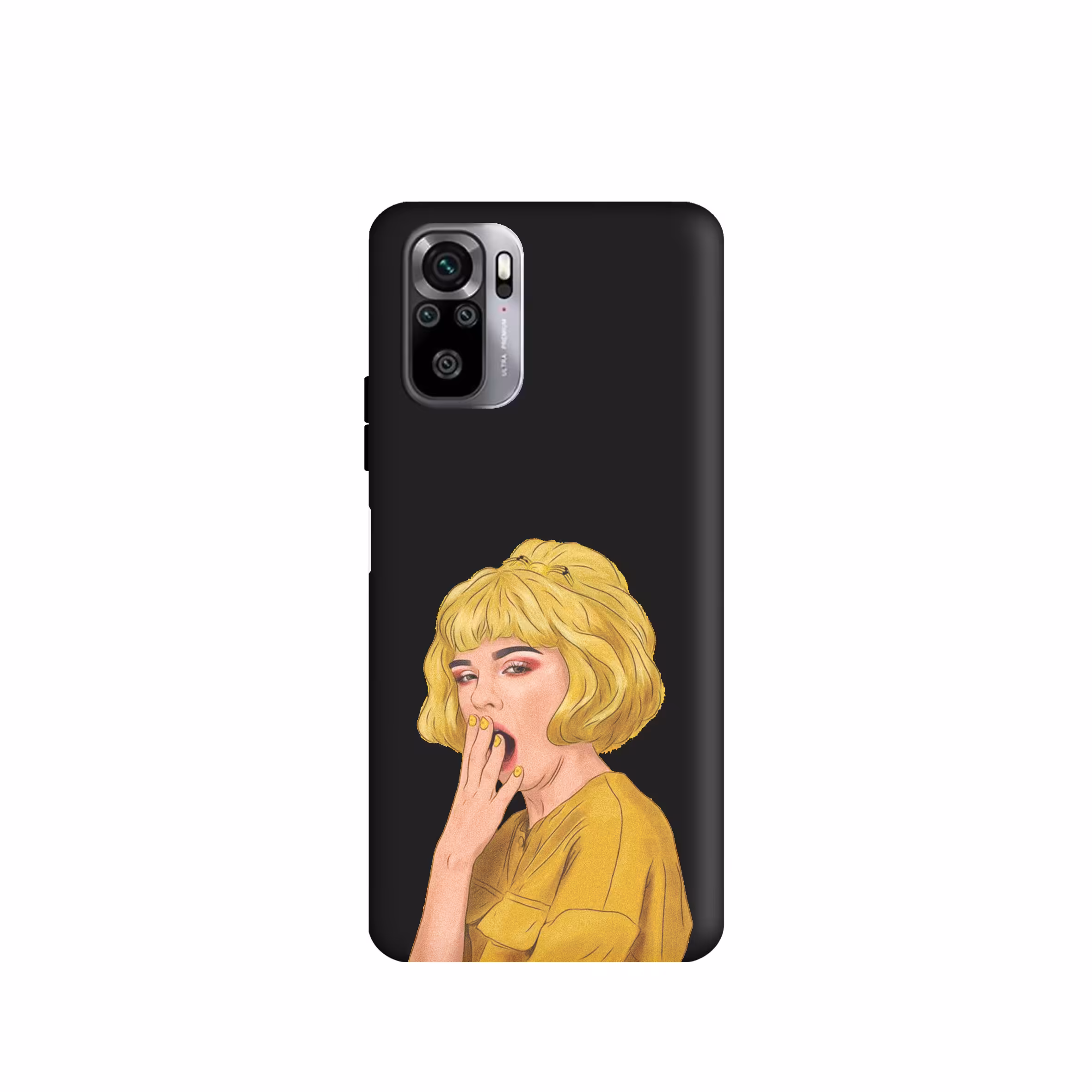 کاور طرح  دختر خوابالو کد y9242 مناسب برای گوشی موبایل شیائومی  Redmi Note 10S