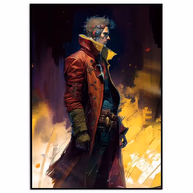 خرید تابلو پیتر کوییل Peter Quill Panel سایز 30 در 40 با بهترین قیمت