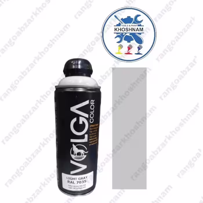 اسپری رنگ ولگا کالر LIGHT GRAY طوسی روشن 7035