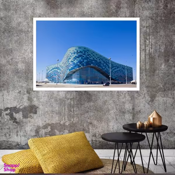 تابلو بکلیت طرح معماری مدرن مدل قاب شاسی W-s8057