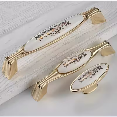 دستگیره کابینت مدل 170 تک پیچ سرامیکی 