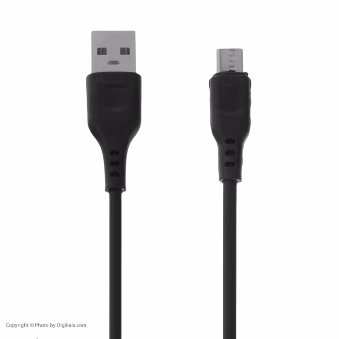 کابل تبدیل USB به microUSB دن‌من مدل D01V طول ۱ متر