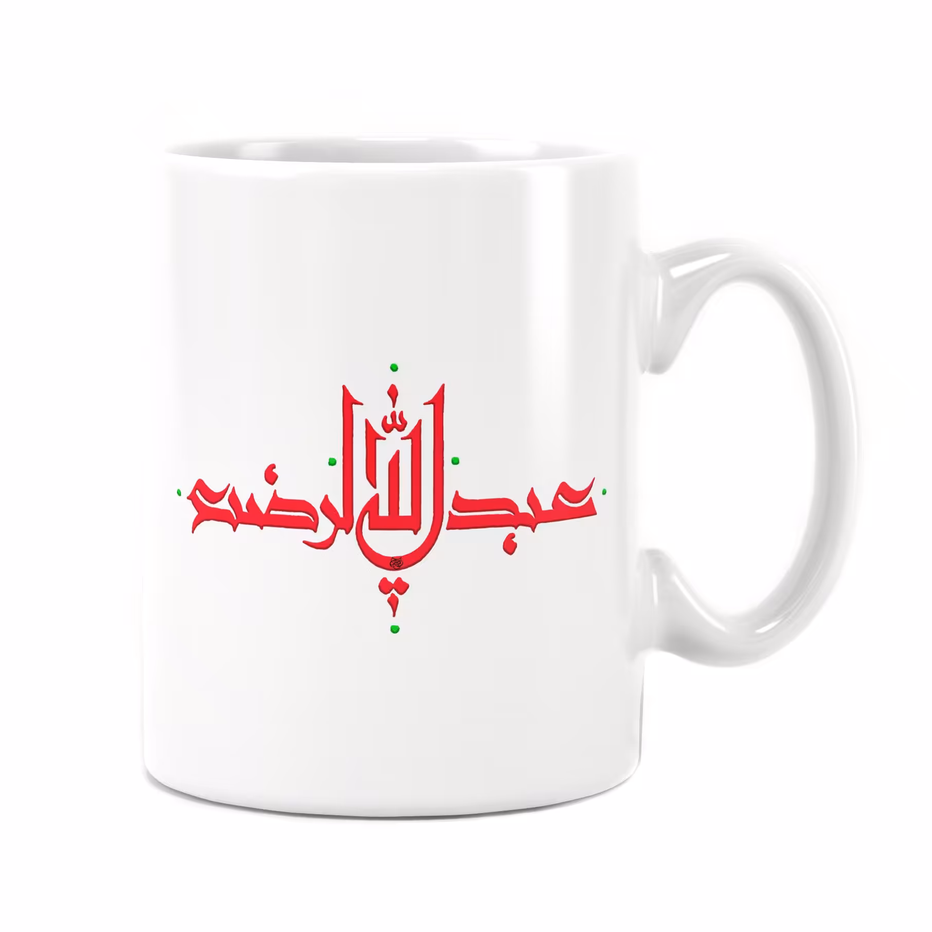 لیوان طرح دار سرامیکی راویتا طرح عبدالله الرضیع کد 7023