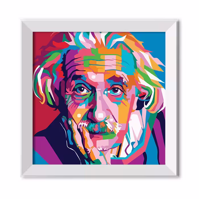 تابلو مدل Albert Einstein کد TM48