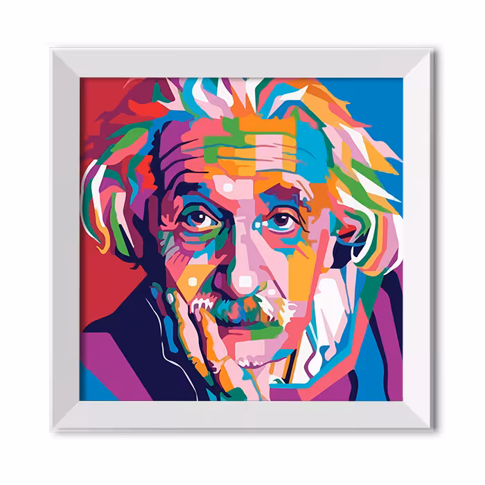 تابلو مدل Albert Einstein کد TM48