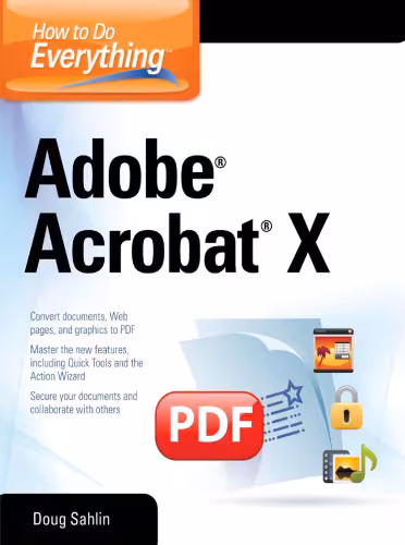 خرید و دانلود نسخه کامل کتاب How to Do Everything Adobe Acrobat X