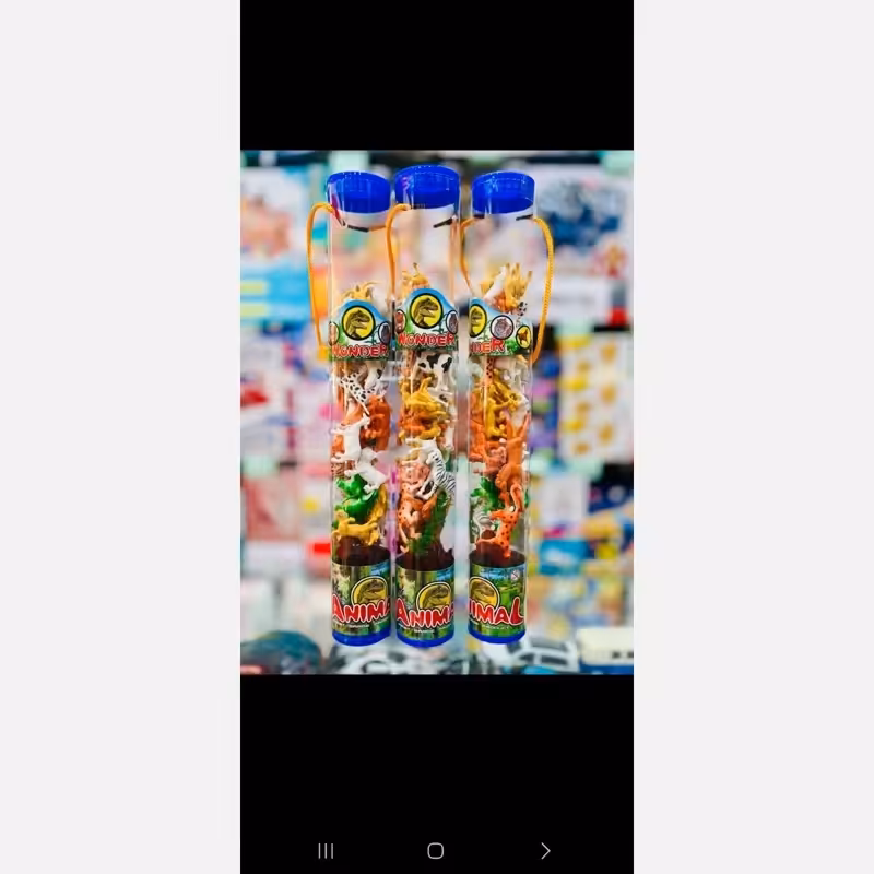 اسباب بازی حیوانات لوله ای