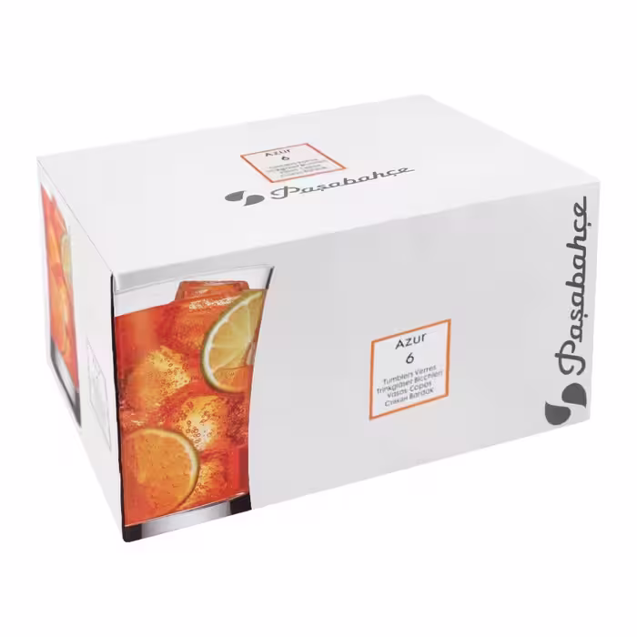 لیوان پاشاباغچه مدل آزور کد 420055 بسته 6 عددی 