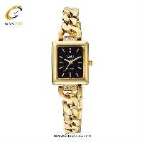 ساعت مچی اورجینال کیو اند کیو زنانه طلایی | طلایی | مشکی | کد رفرنس F05A003PY