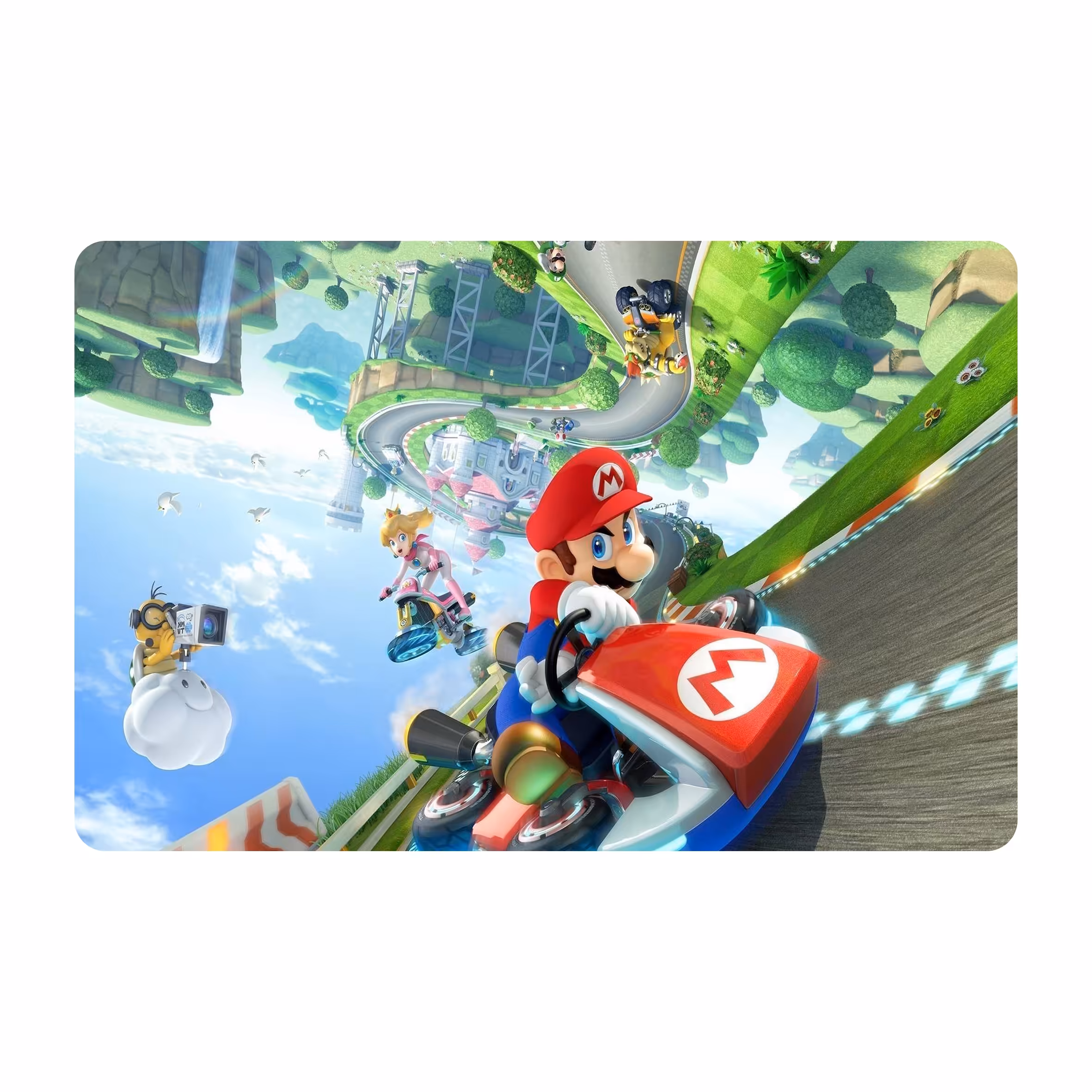 ماوس پد طرح super mario مدل mpb819