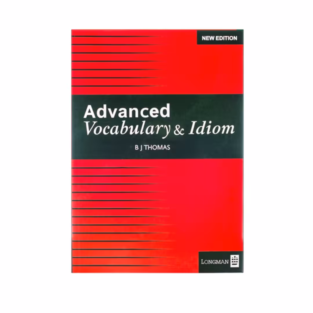 کتاب Advanced vocabulary اثر Bj thomas انتشارات لانگمن 